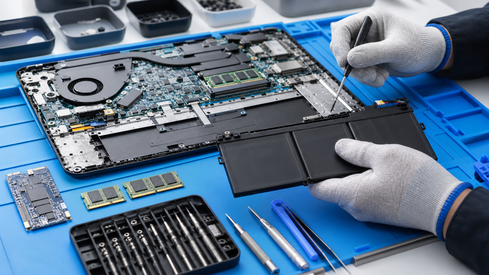 Laptop Battery Replacement